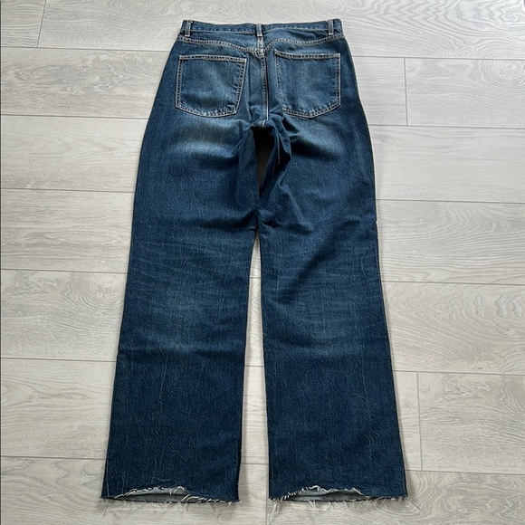 Zara TRF High Rise Wide Leg Jeans - Picture 3 of 4